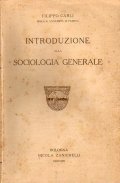 INTRODUZIONE ALLA SOCIOLOGIA GENERALE