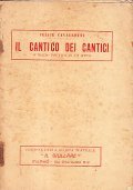 IL CANTICO DEI CANTICI- SCHERZO POETICO IN UN ATTO IN …