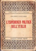 L'ESPERIENZA POLITICA DELL'ITALIA