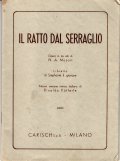 IL RITRATTO DAL SERRAGLIO- NUOVA VERSIONE RITMICA ITALIANA DI RINALDO …