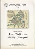 LA CULTURA DELLE ACQUE