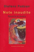 NOTE INAUDITE- RACCOLTA DI POESIE