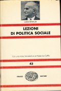 LEZIONI DI POLITICA SOCIALE- CON UNA NOTA INTRODUTTIVA DI FEDERICO …