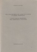 PER UNA RICERCA SUI NOMI DI LUOGO IN BASSA PADOVANA- …