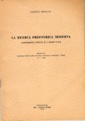 LA RICERCA PREISTORICA MODERNA (CONFERENZA TENUTA IL 4 MARZO 1963) …
