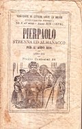 PIERPAOLO ANNO XVI - STRENNA ED ALMANACCO PER L'ANNO 1876