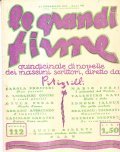 LE GRANDI FIRME A. VII N. 112 15 FEBBRAIO 1929- …