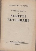 TUTTI GLI SCRITTI LETTERARI