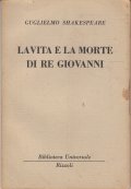 LA VITA E LA MORTE DI RE GIOVANNI- STORIE INGLESI