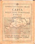 CARTA DELLE ZONE TURISTICHE D'ITALIA SCALA 1:50.000 GOLFO DI NAPOLI …