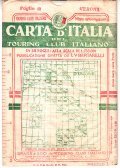 CARTA D'ITALIA DEL TOURING CLUB ITALIANO FOGLIO 12 VERONA- IN …