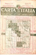 CARTA D'ITALIA DEL TOURING CLUB ITALIANO FOGLIO 29 CHIETI- IN …