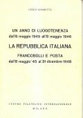 LA REPUBBLICA ITALIANA- UN ANNO DI LUOGOTENEZA DALL' 8 MAGGIO …