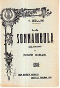 LA SONNAMBULA- MELODRAMMA