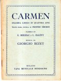 CARMEN- DRAMMA LIRICO IN QUATTRO ATTI