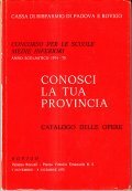 CONOSCI LA TUA PROVINCIA- CONCORSO PER LE SCUOLE MEDIE INFERIORI …