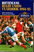 ROTHMANS RUGBY UNION YEARBOOK 1994 - 95