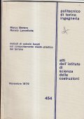 ATTI DELL'ISTITUTO DI SCIENZA DELLE COSTRUZIONI- METODI DI CALCOLO BASSATI …