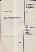 ATTI DELL' ISTITUTO DI SCIENZA DELLA COSTRUZIONI- CRITERI DI PROGETTO …