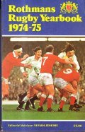 ROTHMANS RUGBY UNION YEARBOOK 1974 - 75