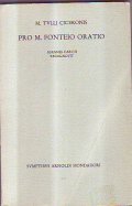 PRO M . FONTEIO ORATIO