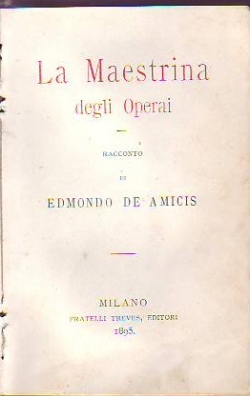 LA MAESTRINA DEGLI OPERAI - RACCONTO