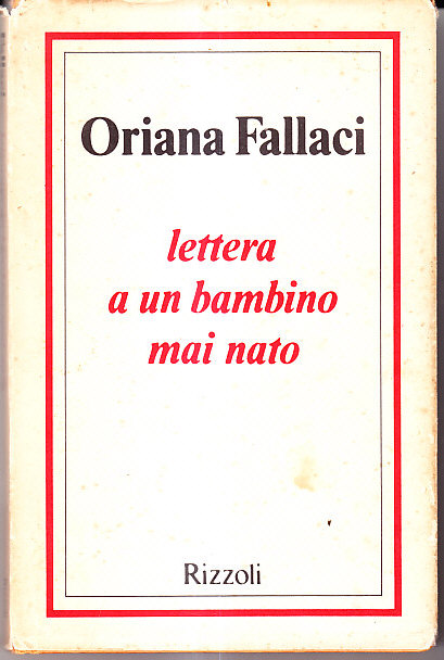LETTERA A UN BAMBINO MAI NATO