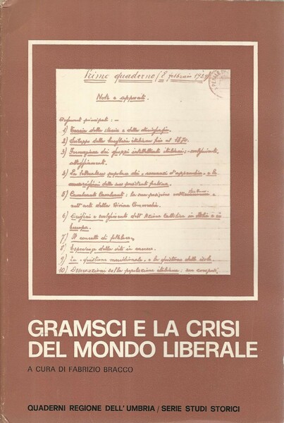 Gramsci e la crisi del mondo liberale