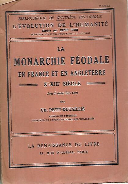 La monarchie feodale en France et en Angleterre