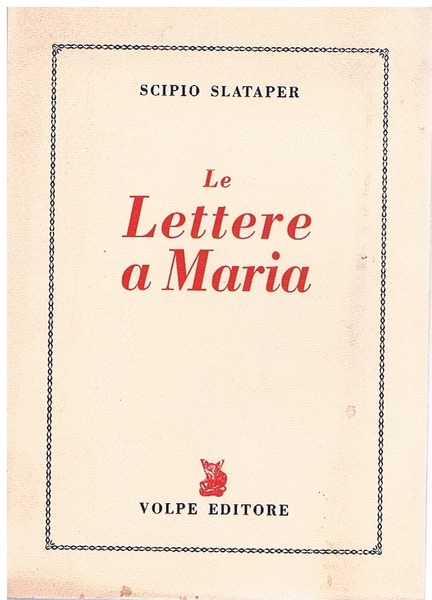 Le lettere a Maria