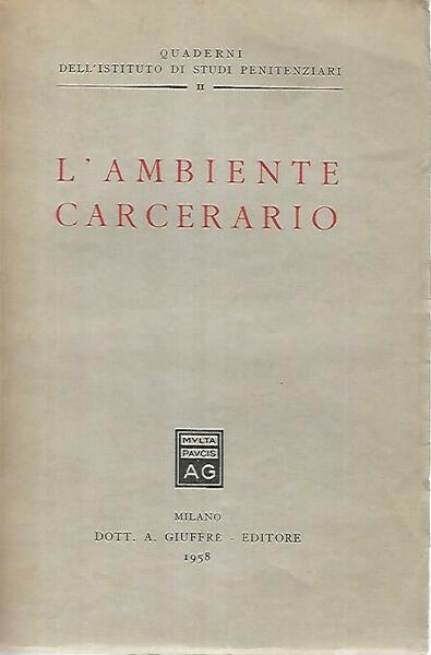 L'ambiente carcerario