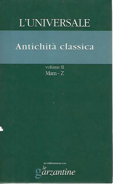 L'universale. Antichità classica. Volume II Mam-Z