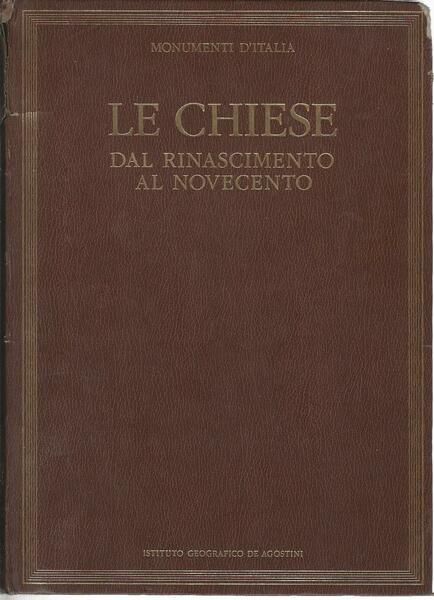 Le chiese dal rinascimento al novecento