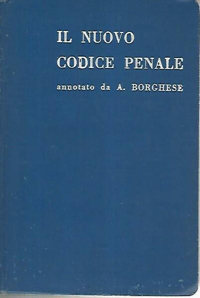 Il nuovo codice penale