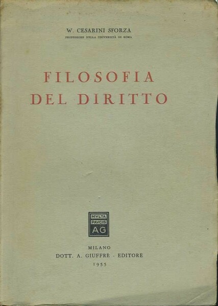 Filosofia del diritto