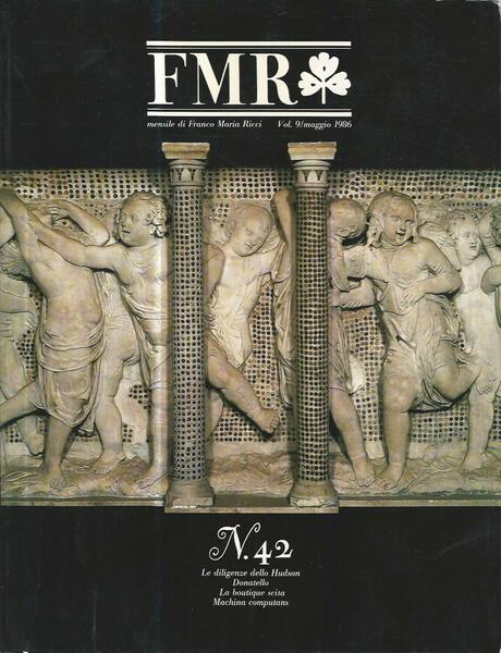FMR. Mensile di Franco Maria Ricci. Vol. 9/ maggio 1986