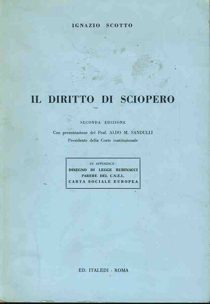 Il diritto di sciopero