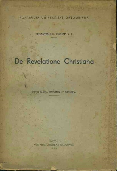 De revelatione christiana