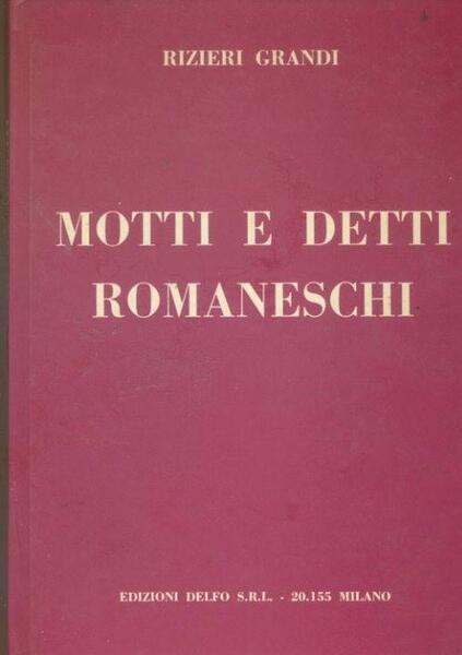 Motti e detti romaneschi