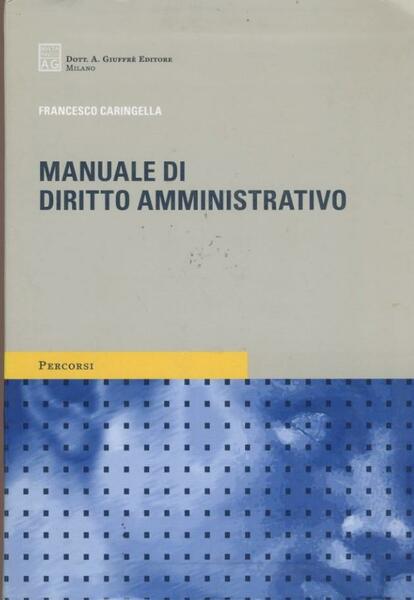 Manuale di diritto amministrativo