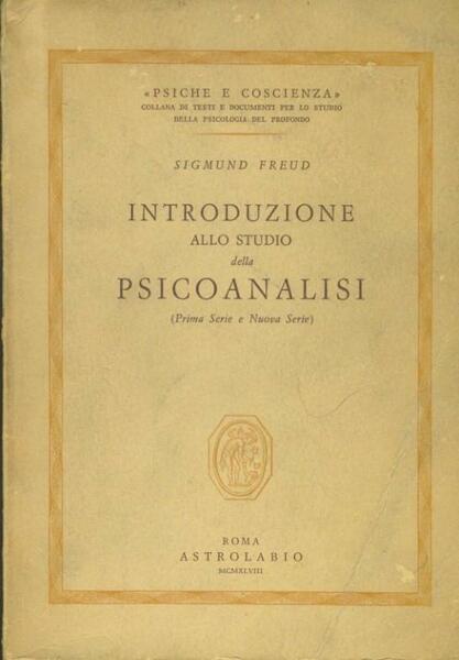 Introduzione allo studio della psicanalisi