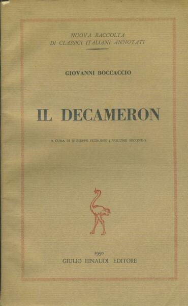 Il decameron. Voll. 1-2