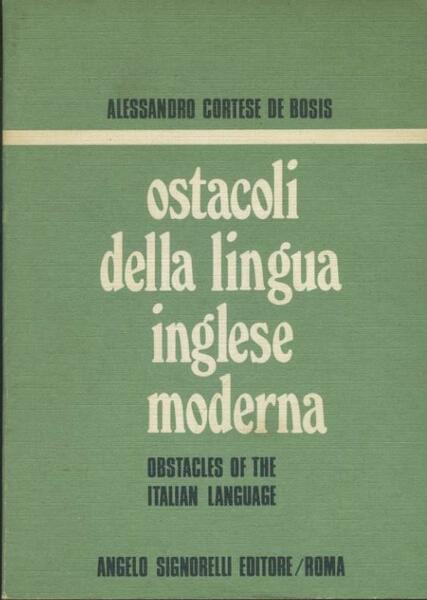 Ostacoli della lingua inglese moderna