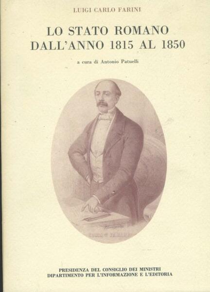 Lo stato romano dall'anno 1815 al 1850