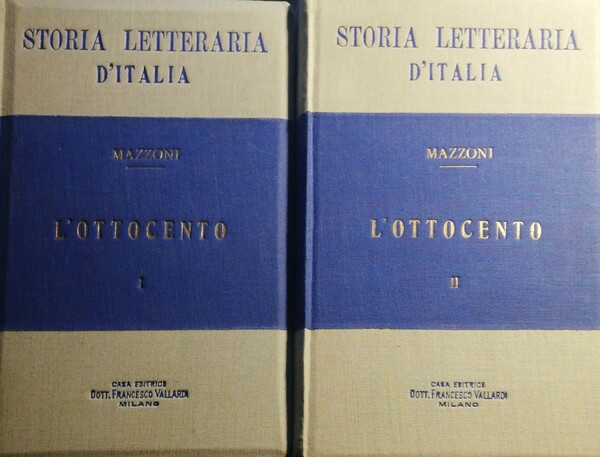 L' ottocento vol. I e II