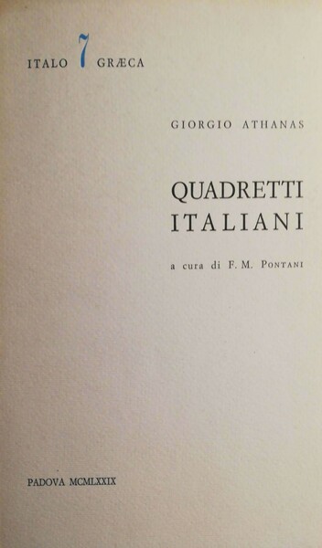Quadretti italiani