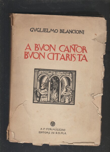 A Buon Cantor Buon Citarista