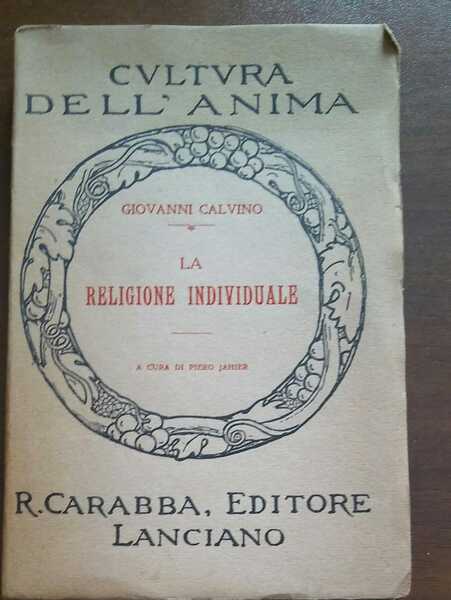 LA RELIGIONE INDIVIDUALE