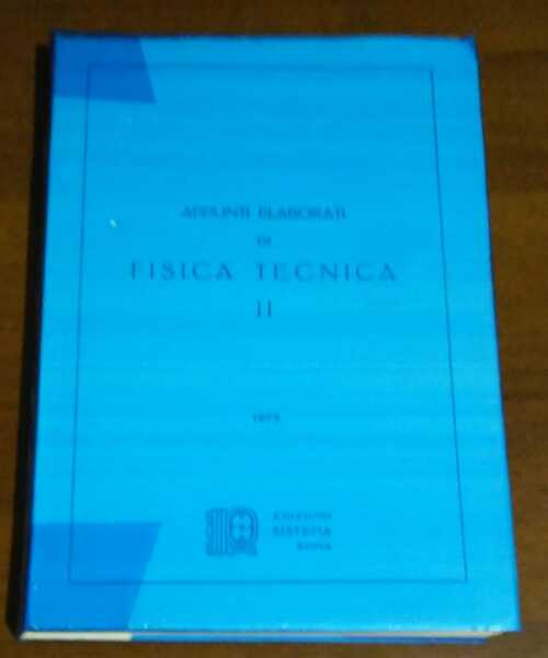 Appunti elaborati di fisica tecnica II