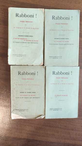 Rabboni! Volumi II-III-IV-V